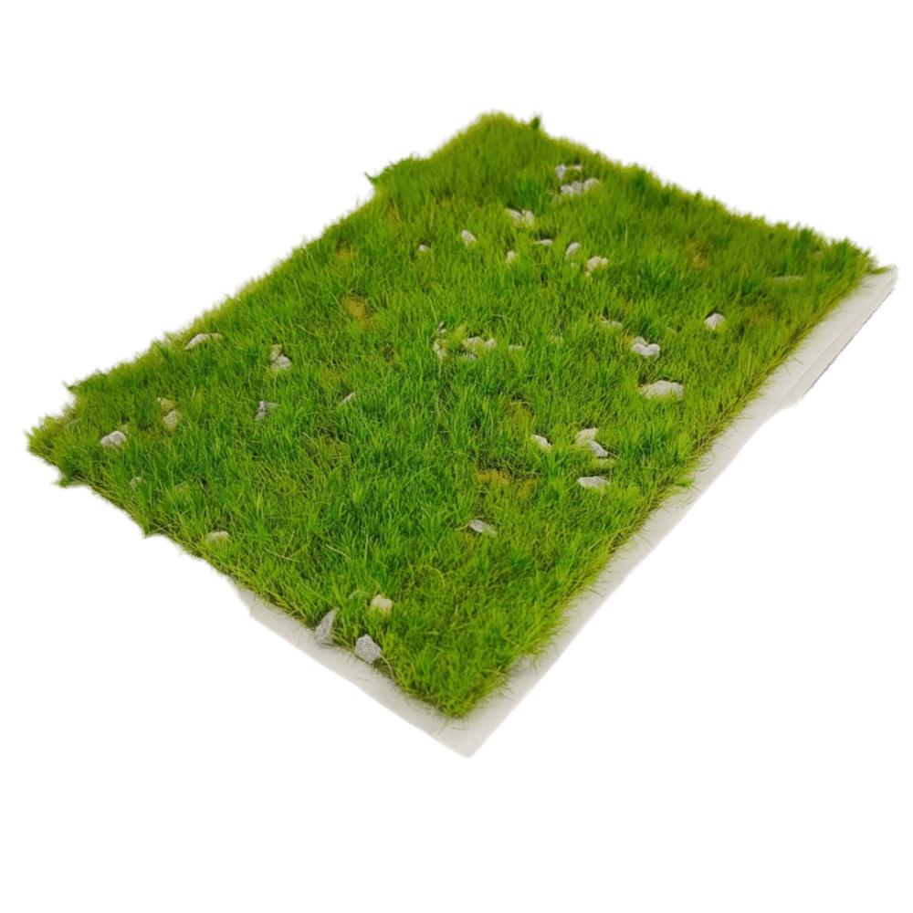 Nylon Model Landscape Turf Realistic Simulation Grass Sand Table Mat Model Making