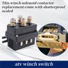 12V 500A Winch Solenoid Relay Contactor+ Wireless Winch Remote Control Kit For Truck Jeep ATV 5500-12000Lbs Winch (500A)-M53K