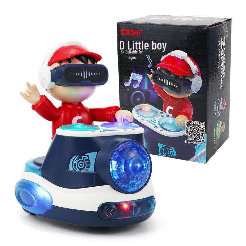 Электрическая музыкальная игрушка DJ Disc со светом и звуком для детей