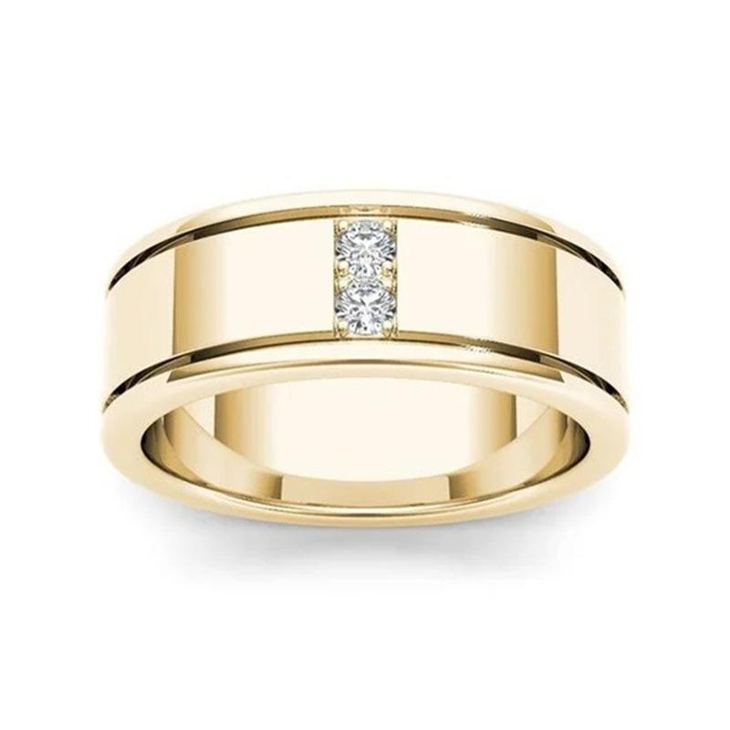 Real 14k Yellow Gold Fl Diamond Ring For Men Women Fine Anillos De Bizuteria 14k Gold Wedding Jewelry Ring For Male Gemstone Box