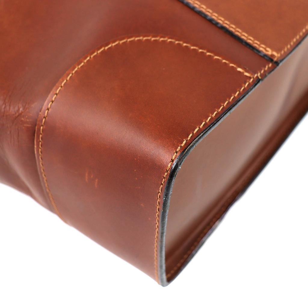 Очень хорошая деловая сумка RED BRIDGE Натуральная кожа Докторская сумка Коричневая мужская Б/у