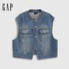 Женский джинсовый жилет Gap с эффектом стирки