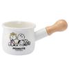 PEANUTS Enamel Petit Milk Pan Milk Pan Break Time
