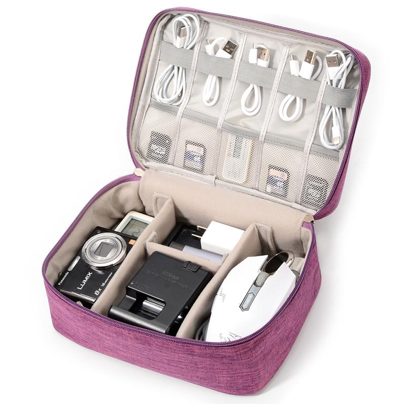 1 шт. Проводная сумка для хранения, зарядное устройство, электронный блокнот, дорожная сумка для цифровых гаджетов, жесткий диск, косметический набор