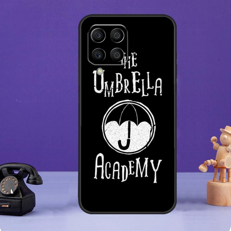 Чехол с логотипом Umbrella Academy для Samsung Galaxy M54 M34 M14 M21 M31 M51 M12 M32 M52 M13 M33 M53 M30s M31s M20 M55