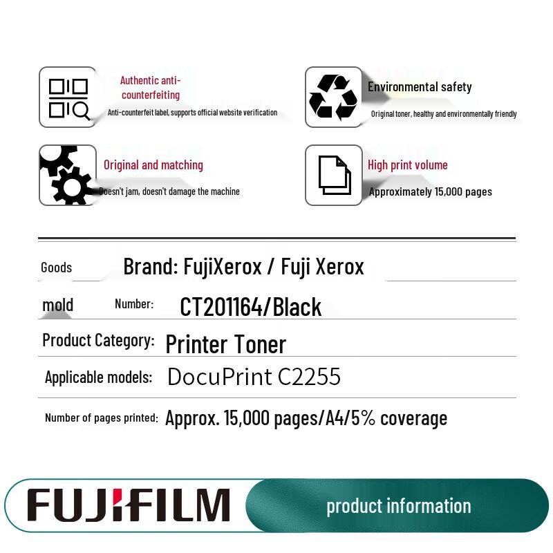 Fujifilm C2255 Series Original Toner Cartridge