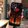 Чехол для телефона Carcasa Funda Для iPhone 17 Pro Max Air 16 15 14 13 Pro Max 15 16 Pro 15Plus Ужасы Аниме Девушка Чехол