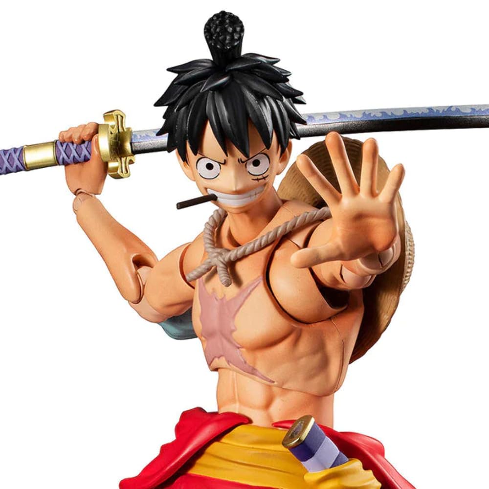 Variable Action Heroes ONE PIECE Luffy Taro 175mm PVC Painted Movable Figure Approx.