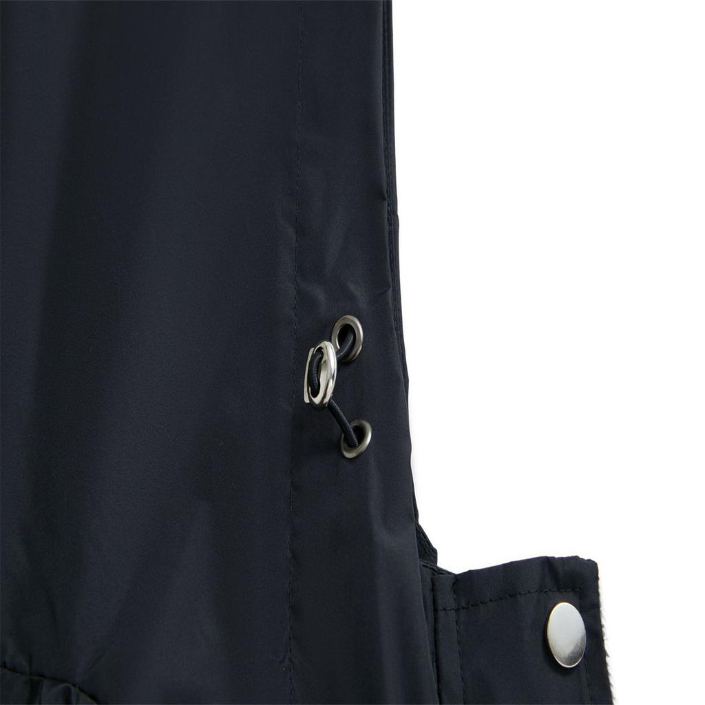 Women's Solid Colored Hooded Long Sleeved Trench Coat With Striped And Straight Tube Jacket