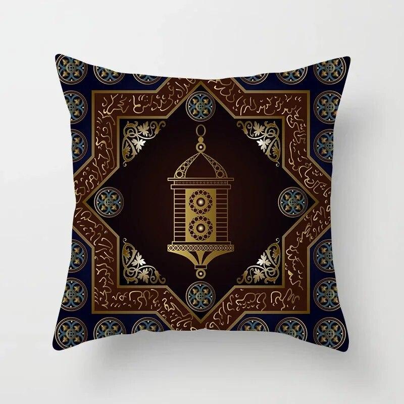 2024 Ид Мубарак украшения дома наволочки исламские украшения Рамадана мечеть мусульманские наволочки подарок