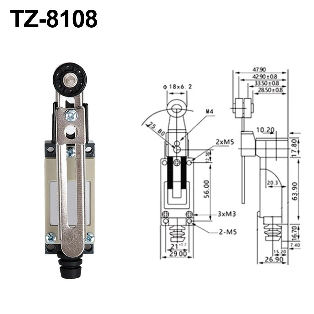 Роликовый рычаг Регулируемая Модель с долгим сроком службы Номинальное напряжение