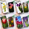 Чехол с цветком тюльпана для Realme C55 C33 C31 C35 C30 C11 C15 C25s C21Y GT Neo 5 3T 2T 8 9 10 11 Pro Plus