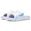 Li Ning Lnbb Slide Silent One Strap Sandals Women Sandals White Blue ABTS004-3