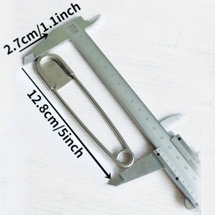 Булавка из нержавеющей стали, большая пуговица для стирки, большая булавка, швейный инструмент, украшение