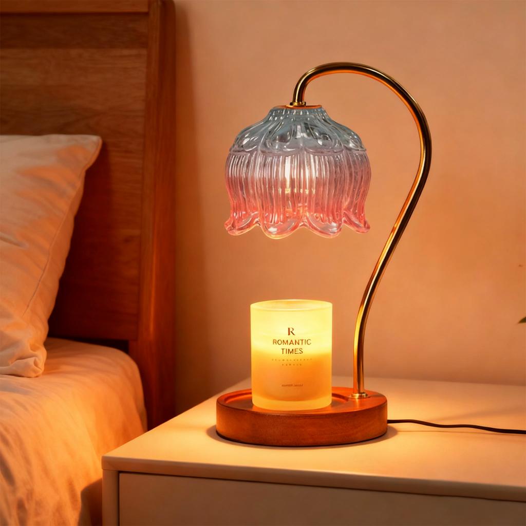 Романтическая ароматерапевтическая лампа для плавления воска, лампа для плавления свечей, лампа для плавления воска для спальни, таймер, диммирование, ароматерапевтическая лампа, аромат, подарок на день рождения