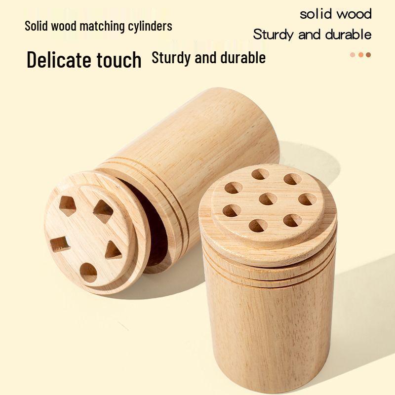 Монтессори Деревянный Балансир и Игрушка для Тренировки Сенсомоторных Навыков для Детей