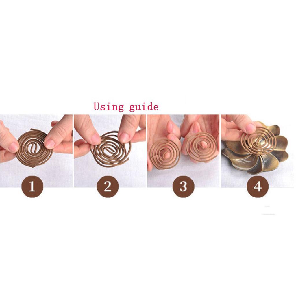 Спиральные благовония Натуральные спиральные благовония для ароматерапии в помещении Ай Цао