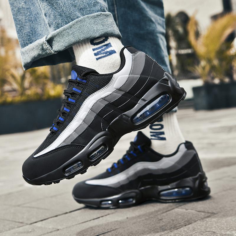 Новая мужская повседневная обувь, обувь для хайкинга, модная мужская спортивная обувь для активного отдыха, противоскользящая и дышащая спортивная обувь