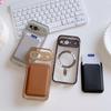 Магнитный чехол Gold Shield для Google Pixel 10 Pro с CD-узором и держателем для карт - Защита от падений