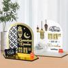 Black Gold Acrylic Ramadan Calendar Board Table Ornament Eid Mubarak Countdown Gifts Day of Ramadan Islam Muslim Advent Day 2024