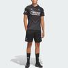 Men's Adidas Originals Soccer Jerseys Men's Black/Carbon Gray V-neck Moderate