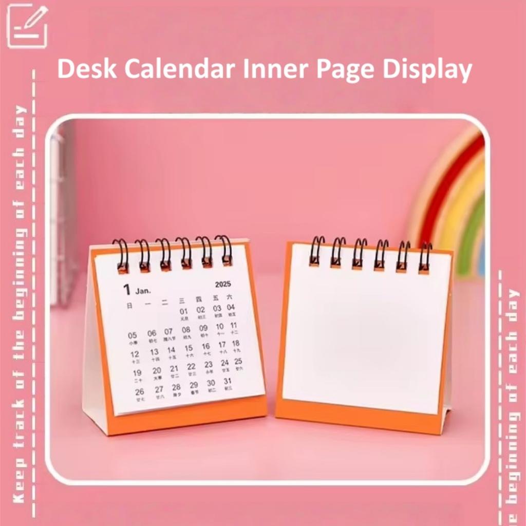 Fruit Desk Calendar Colorful Mini Desk Calendar Student Desk Calendar Mini For Study Space Dorm Room