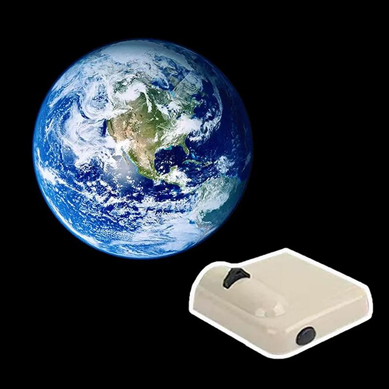 Проекционная лампа Земля Луна Звездный проектор Планетарный проектор Фоновая атмосфера Светодиодный ночник для детской спальни Настенный декор