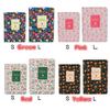 Floral Leather Cover Planner Notebook  Daily Weekly Monthly Planner Stationery Office Supplies A5 A6