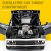 1:32 Симуляция 1970 Dodge Charger Сплав Спортивный Автомобиль Модель Оттяжка Роскошный Автомобиль Детская Игрушка Подарок Украшения