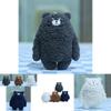Adorable Cute Bear Plush Keychain Soft Stuffed Animal Doll Bag Pendant Accessory