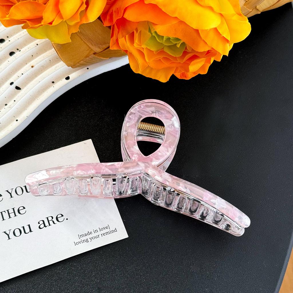 Шикарный большой зажим-краб для волос «Русалка» для изысканных высоких причесок и хвостиков разных цветов