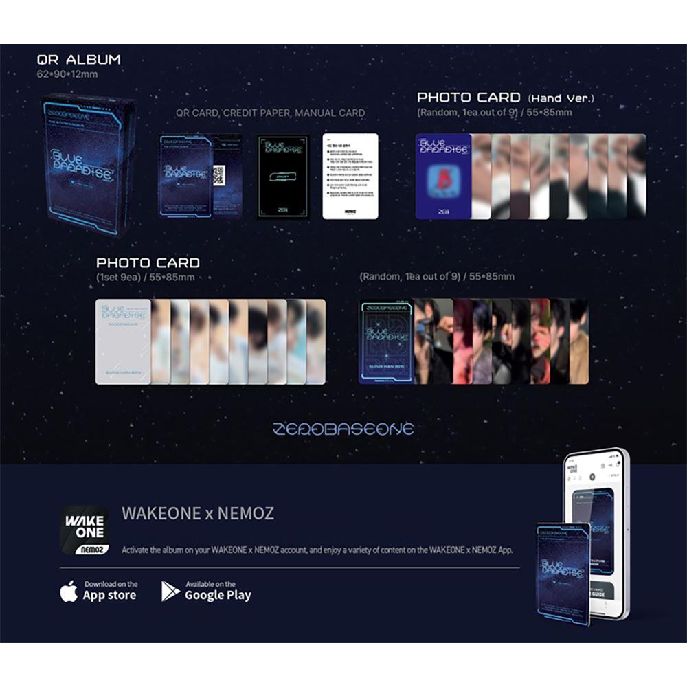 ZEROBASEONE ГОЛУБОЙ РАЙ (Версия ключа Cap)