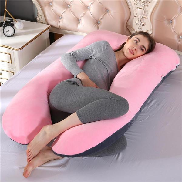 2027 Full Body Nursing Pregnancy Pillow U-Shaped Maternity For Sleeping Support Pillow Pregnant Women Belly Support Maternity Sleeping Pillows