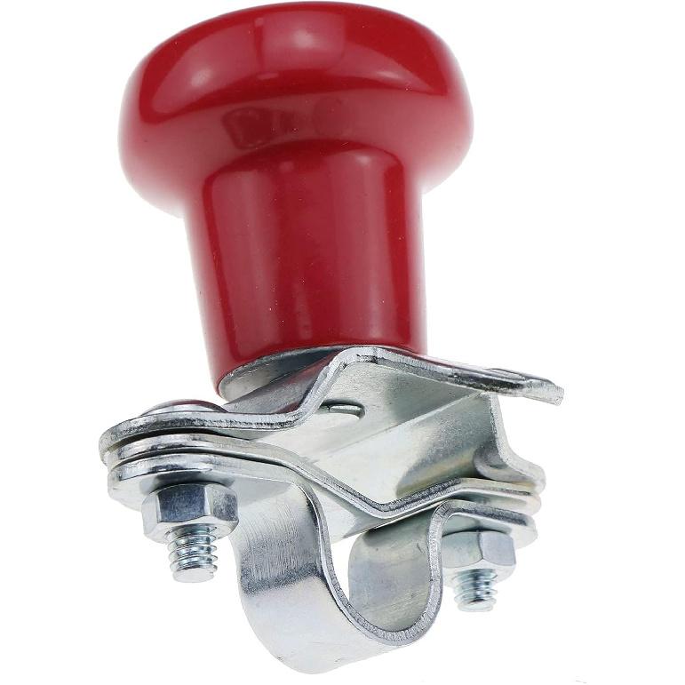 DVPARTS Красная Универсальная Ручка-Спиннер на Руль Трактора Резиновая Ручка Рукав на Руль WSV122R Для John Deere Case IH International Farmall И