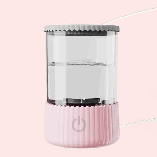 Электрический очиститель для кистей для макияжа USB Автоматическая машина для чистки косметических кистей Многофункциональная сушилка для косметических кистей Держатель Контейнер для мытья инструментов