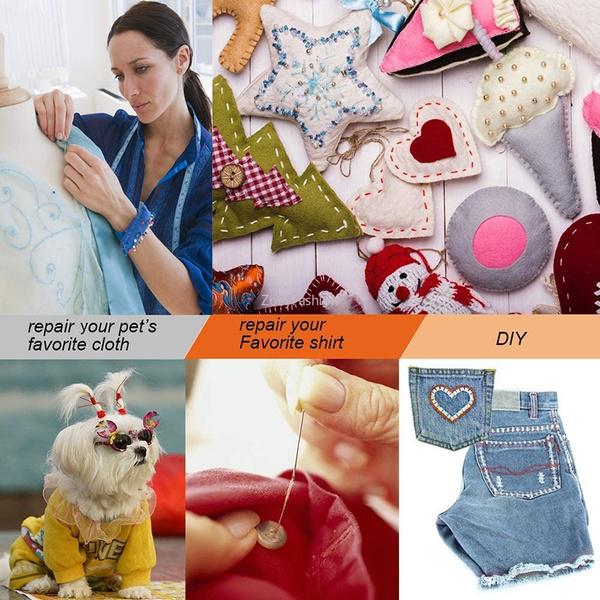 200 швейных принадлежностей премиум-класса, швейные наборы для взрослых, швейные нитки и зажимы для ткани, швейные коробки, швейные булавки, иглы для ручного шитья, шитье