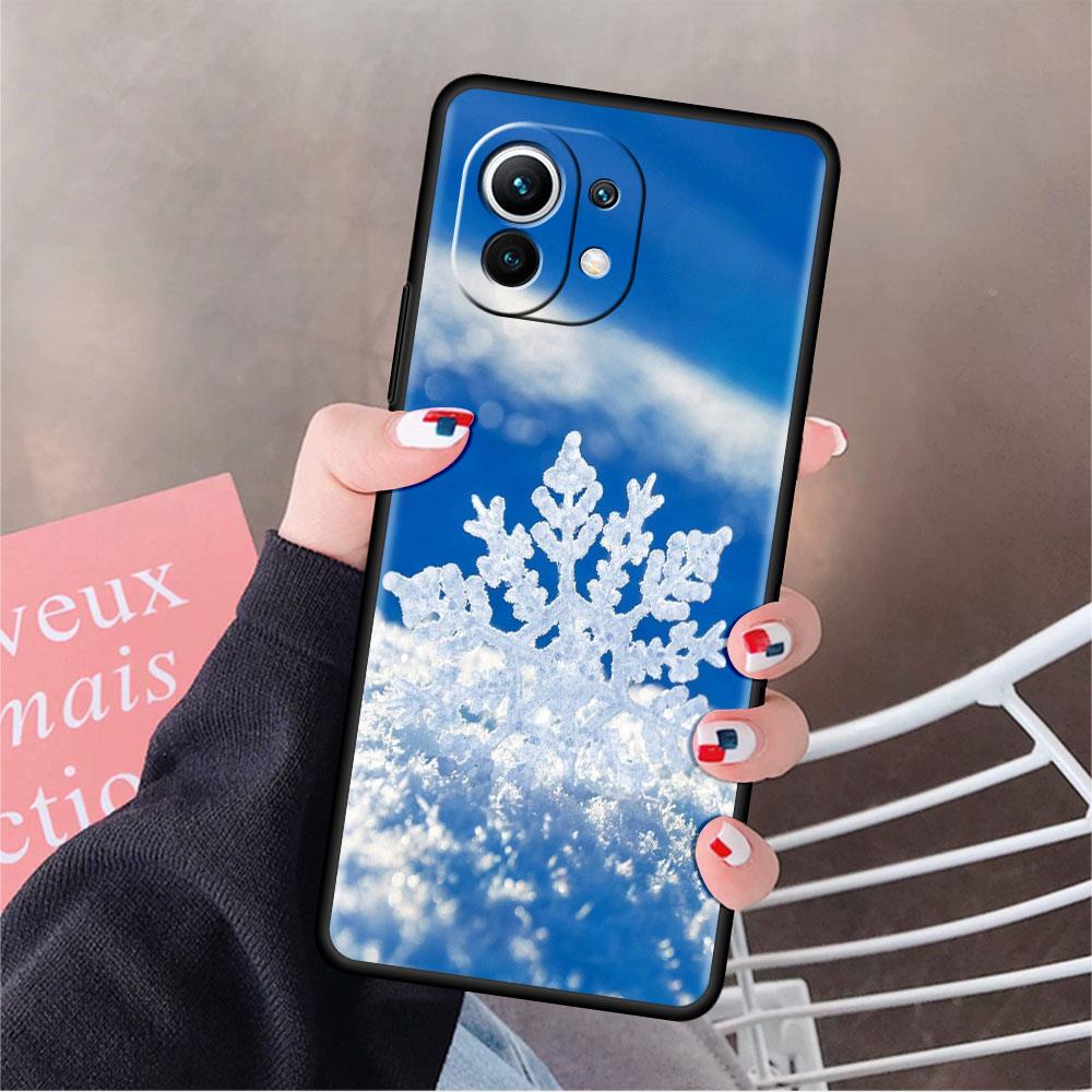 Мягкий силиконовый чехол для Xiaomi Mi 11 Lite 5G NE 11T Pro 12S Ultra 12 Note 10 10T 9T, чехол для телефона, бампер, Белоснежка, снежинка
