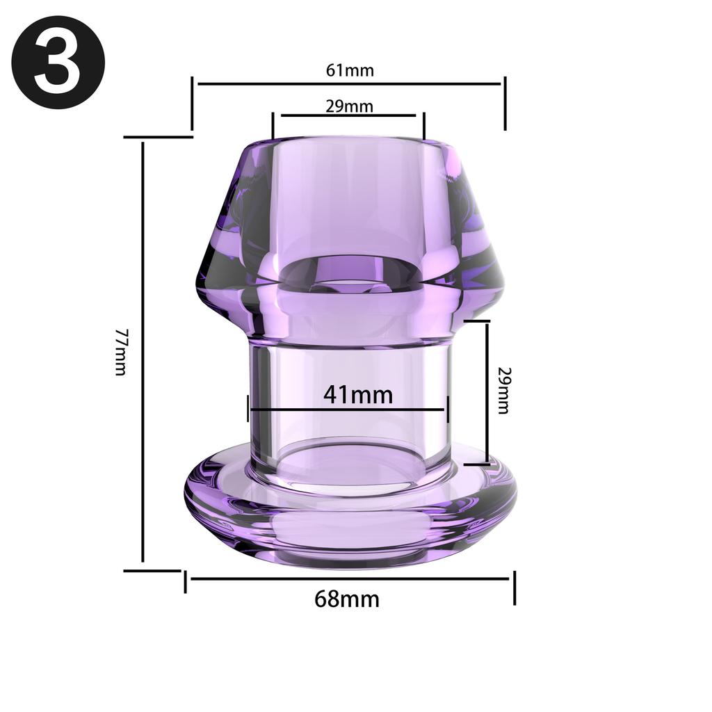 Полый туннель Анальная пробка Анальная пробка Резьба Анальная пробка Секс-игрушки Анальные пробки Обучение мастурбации Начинающие Опытные пользователи Секс-игрушки для взрослых