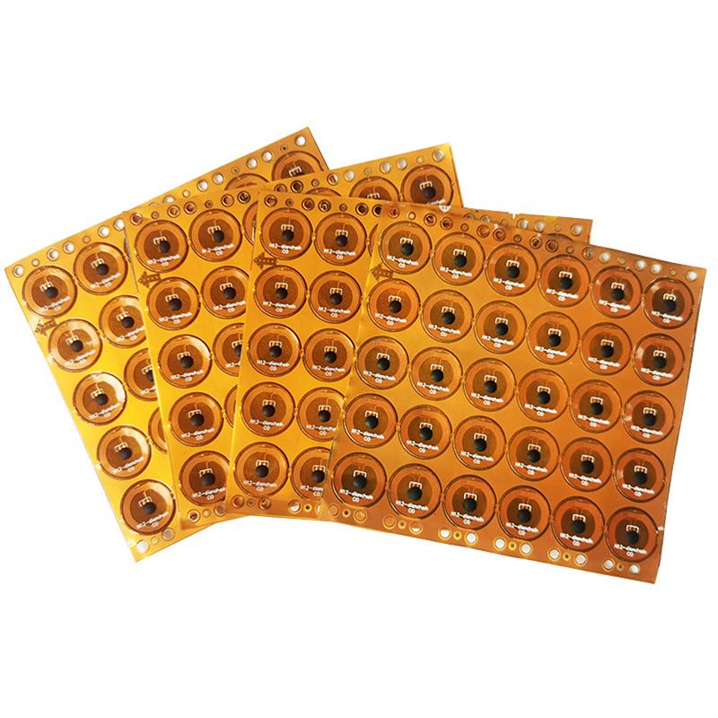 1 шт. микро-маленький размер Rfid 13,56 МГц NFC программируемый чип Bluetooth этикетка/наклейка FPC метка диаметр 12 мм