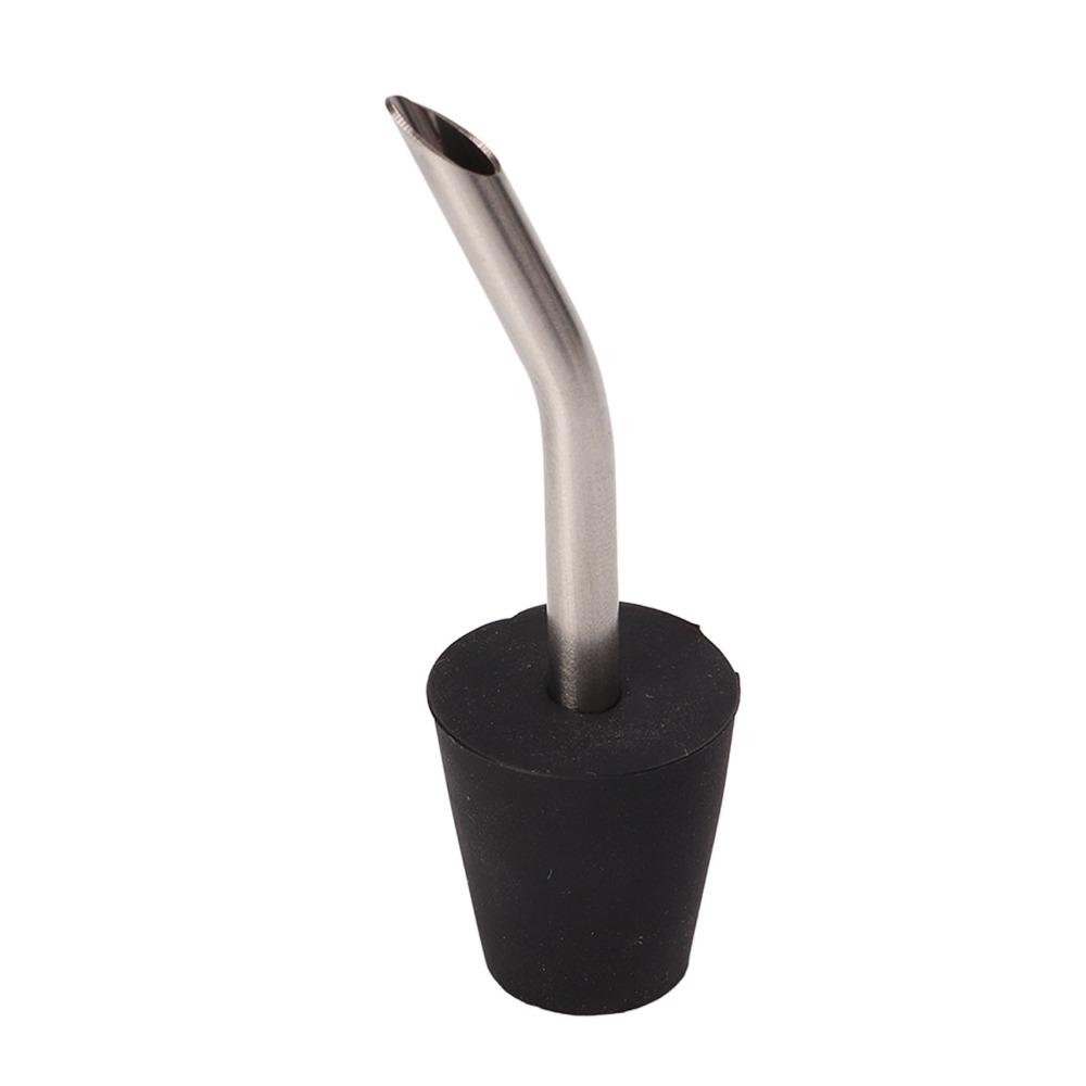Stainless Steel, Silicone Kettle Spout Extension Easy Pouring With Brush Water Kettles Spout Portable Pourer Spout Backpacking