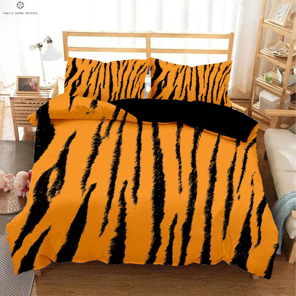 Black And White Zebra Pattern Animal Texture 3d Printed Quilt Cover Bedding Set Duvet Cover Pillowcase 3 Pieces