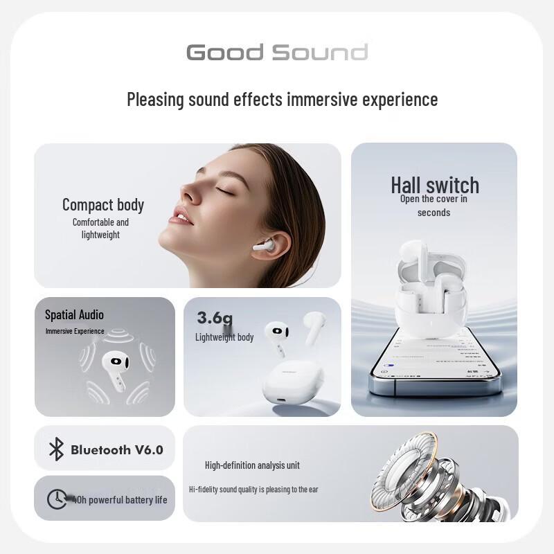 Newmine LY67 TWS Semi-in-ear Bluetooth Earbuds
