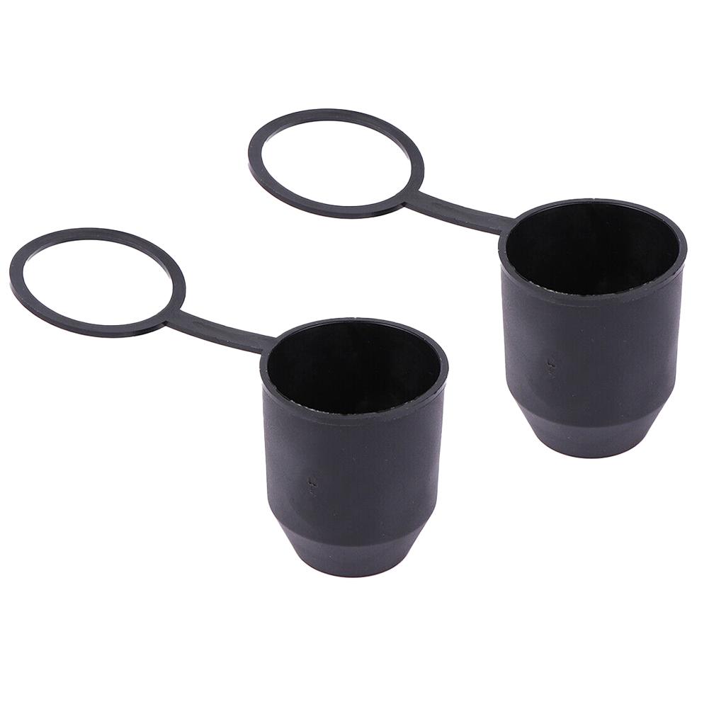 2x универсальных 50-миллиметровых колпачка для шаровой опоры фаркопа, колпачок для шаровой опоры прицепа, защитный колпачок для шаровой опоры прицепа, 50-миллиметровые шаровые головки