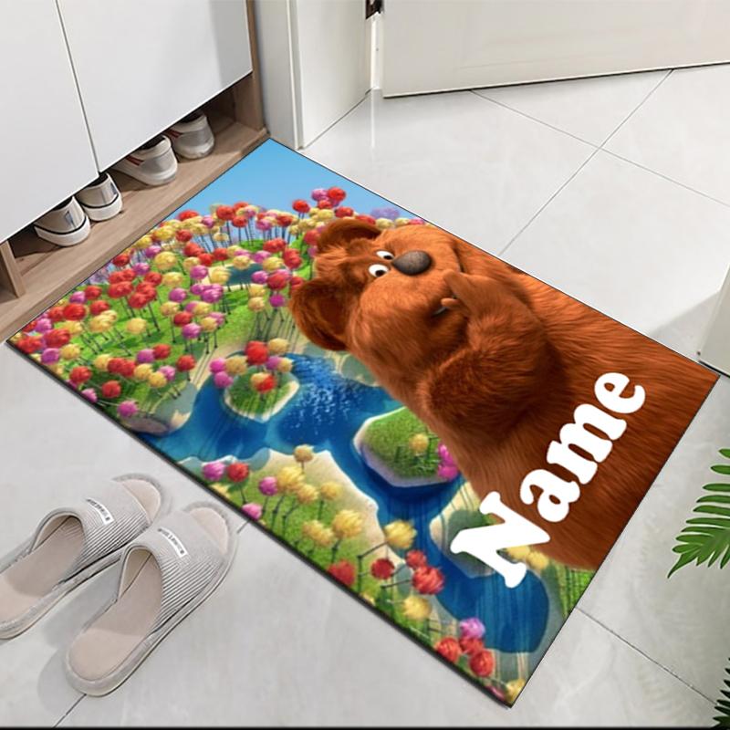 Custom Name Lorax Printed Carpet Rug For Office Chair Living Room Bedroom Kitchen Room Decor Gifts