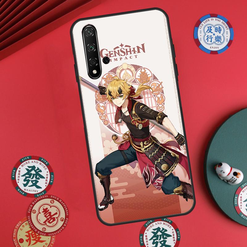 Genshin Impact ThoMa For Huawei Nova 11 Pro 9 10 SE Y70 Y60 Y90 Y61 Y91 Y73 Y72 12s 12i 11i 8i P30 P40 Lite Case