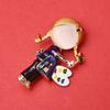 Girl Small Watermelon Girl Gift Fashion Jewelry Collar Accessories Suit Scarf Clip Brooch Pin