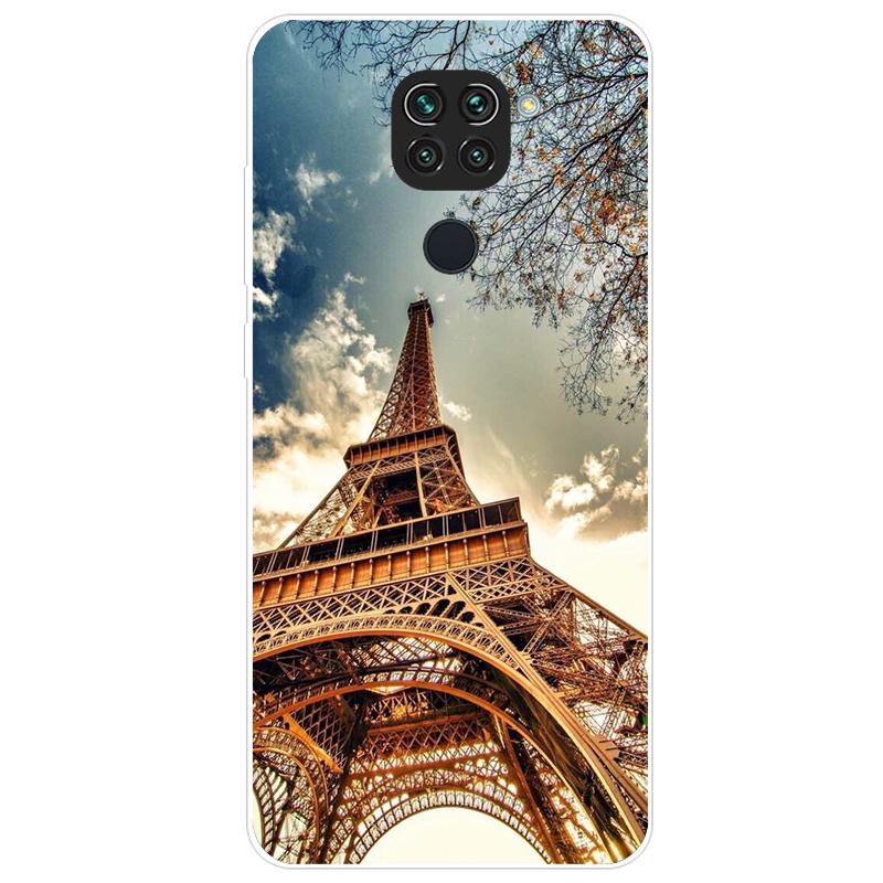 Чехол для телефона Xiaomi Redmi Note 9 Чехол 6.53;' Мягкий силиконовый чехол-накладка из ТПУ для Xiaomi Redmi Note 9, чехол-накладка Fundas Para