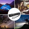 Strong tactical flashlight military zoom rechargeable ip67 searchlight father's day