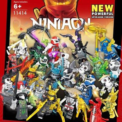 24 шт. Минифигурка Скелета Конструктор Игрушка Фигурка Армии Змей Конструктор Игрушка БЕЗ КОРОБКИ