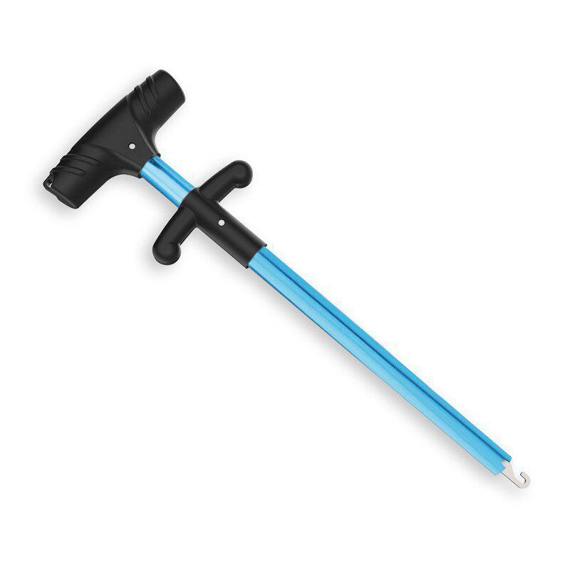 1 шт., инструмент для удаления рыболовных крючков, средство для удаления рыболовных приманок, алюминиевый съемник крючков для трубок, портативный экстрактор для рыболовных крючков Vissen